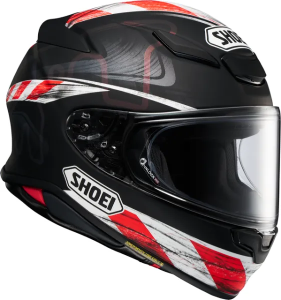 Shoei NXR 2 Knee Down Seitenansicht
